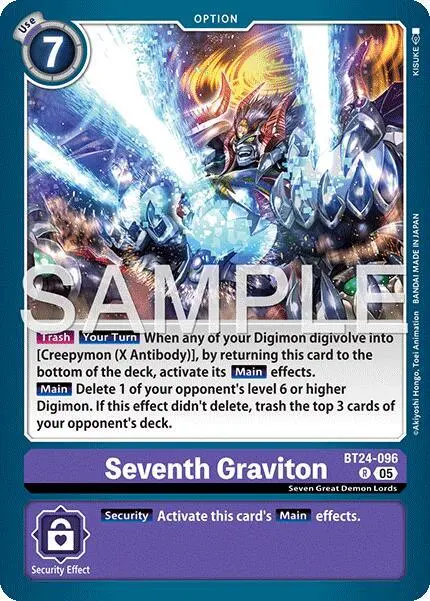 Seventh Graviton card art