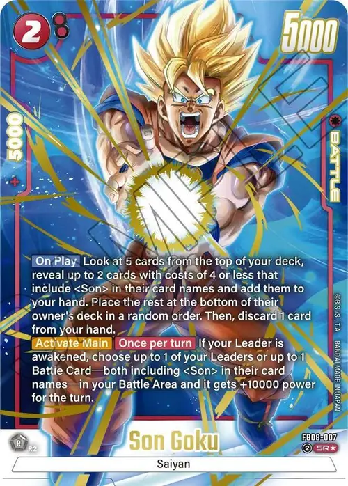 Son Goku (Alternate Art) card art