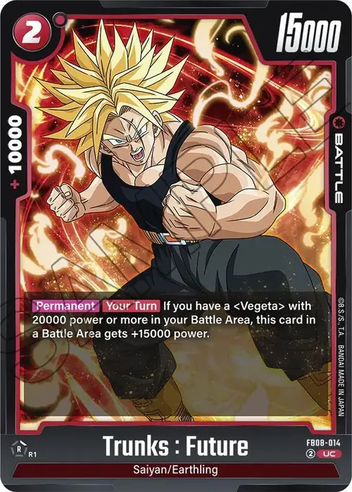 Trunks : Future card art