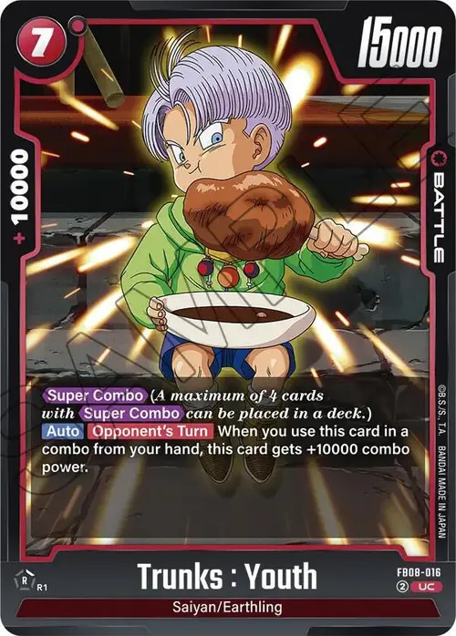 Trunks : Youth card art