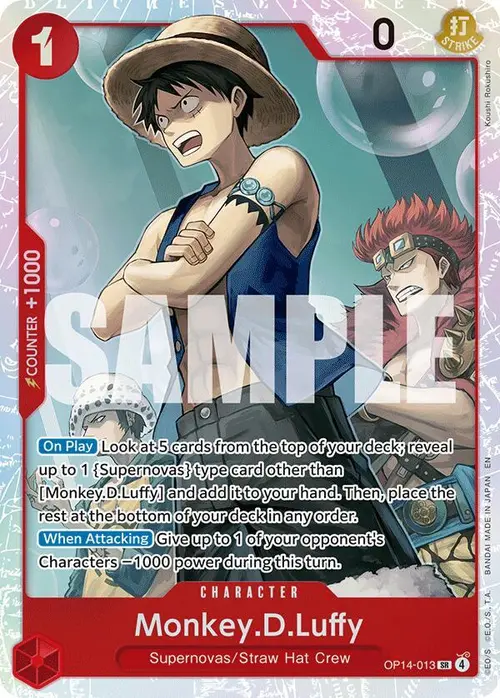 Monkey.D.Luffy - OP14-013 card art