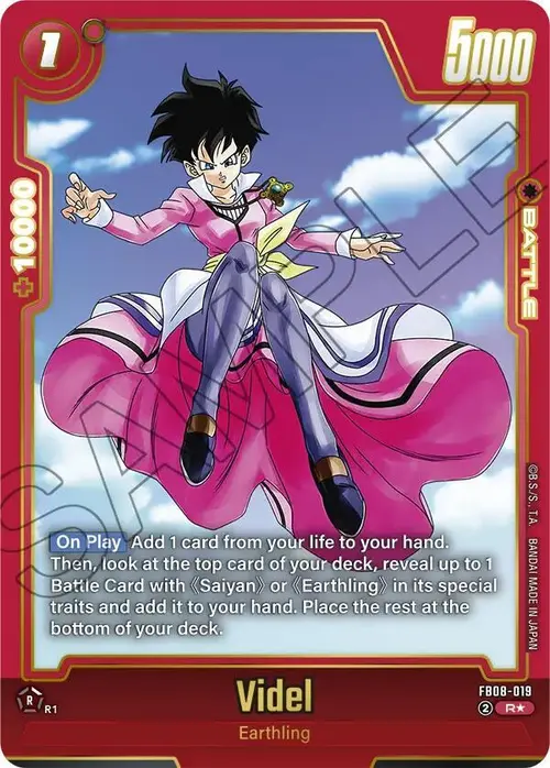 Videl (Alternate Art) card art