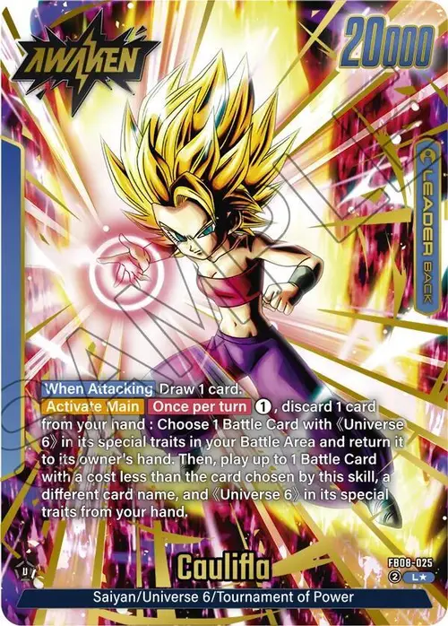 Caulifla (Alternate Art) card art