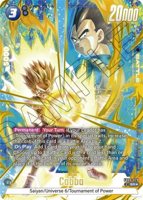 Cabba (Alternate Art) card art