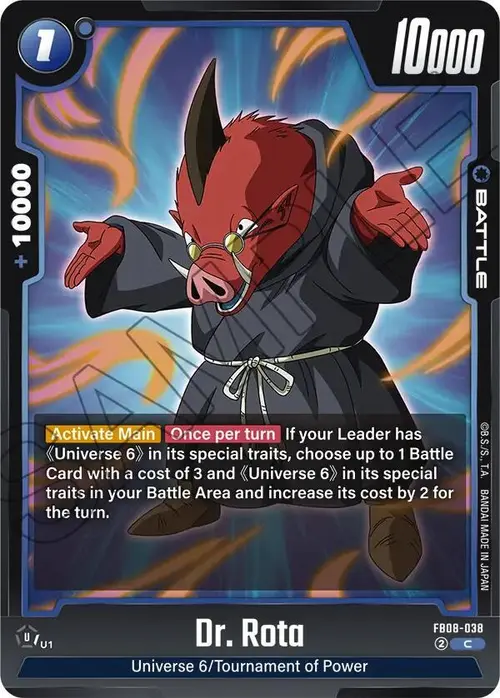 Dr. Rota card art