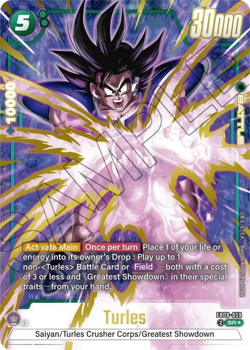 Turles (Alternate Art) card art