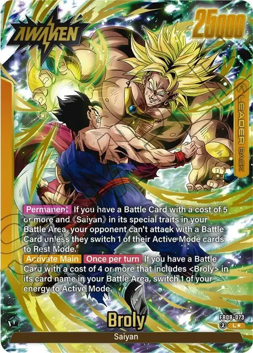 Broly (Alternate Art) card art