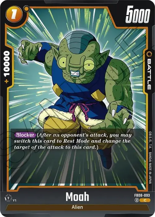 Moah card art