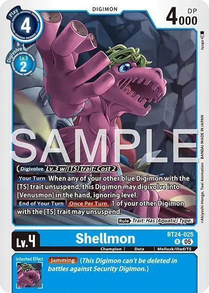 Shellmon card art