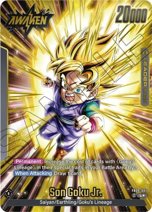 Son Goku Jr. (Alternate Art) card art