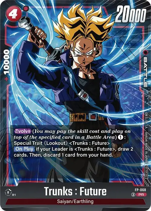 Trunks : Future card art