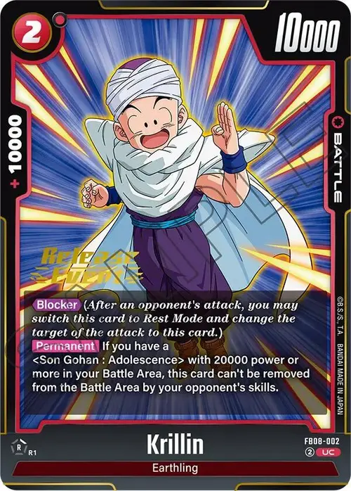 Krillin card art