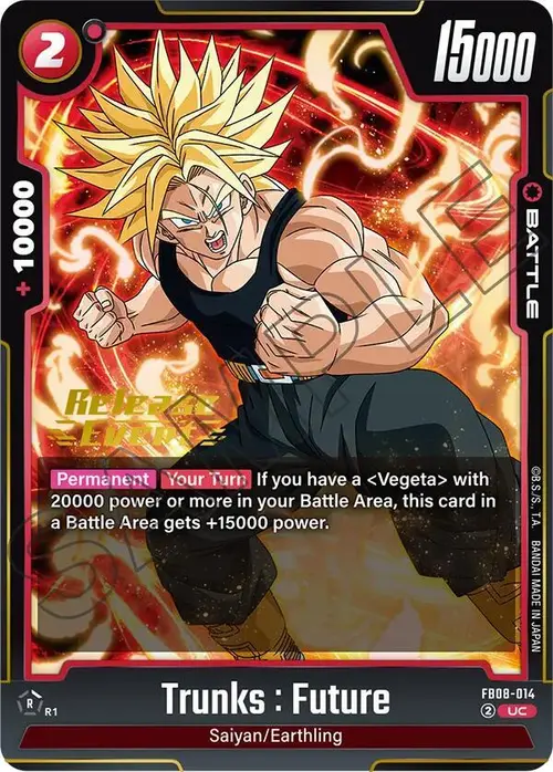 Trunks : Future card art