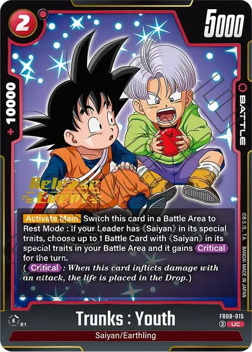 Trunks : Youth card art
