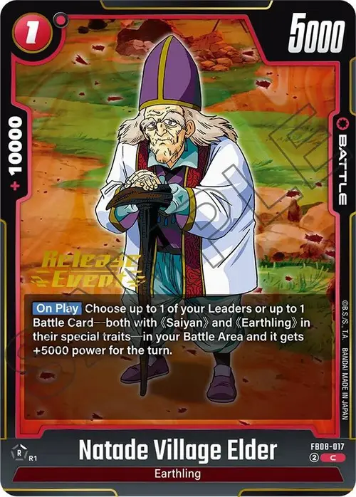 Natade Village Elder card art