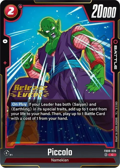 Piccolo card art