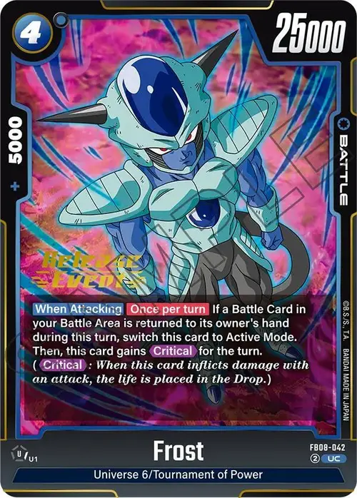 Frost card art