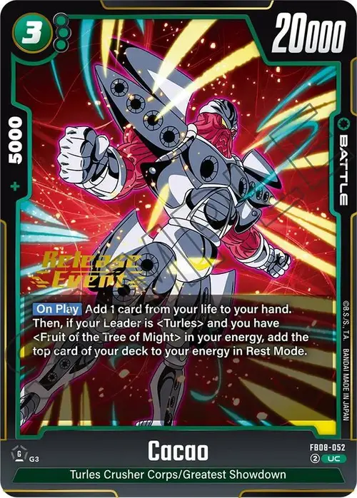Cacao card art