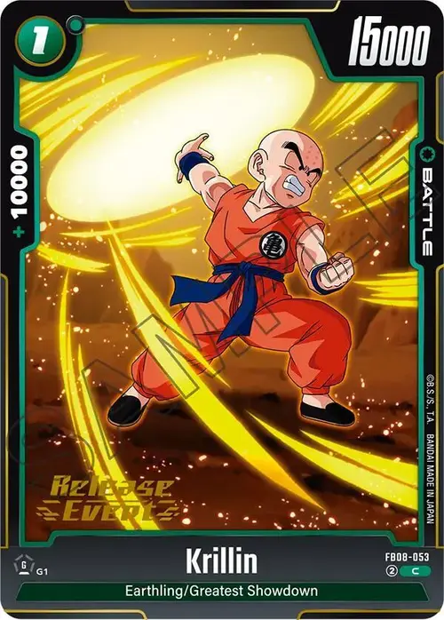 Krillin card art