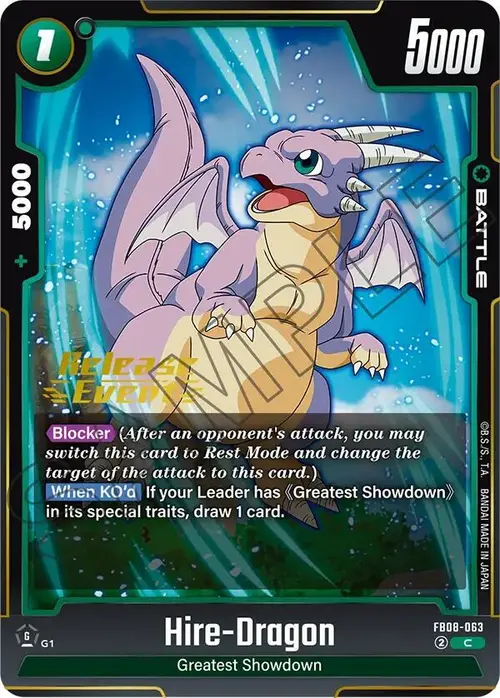 Hire-Dragon card art