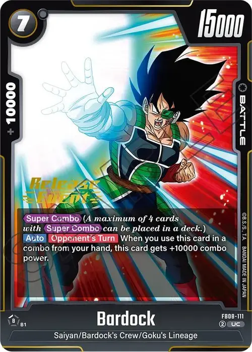 Bardock card art
