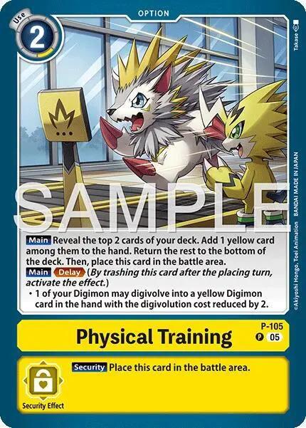 Physical Training (P-105) (Alternate Art) card art
