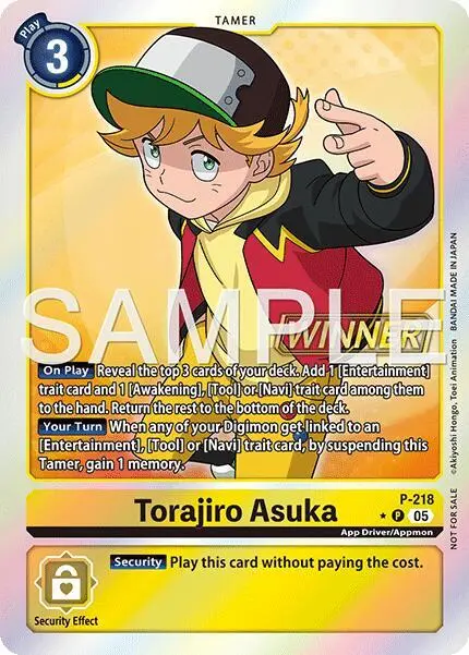 Torajiro Asuka (Official Store Tournament 2026 Vol. 1 Winner) card art