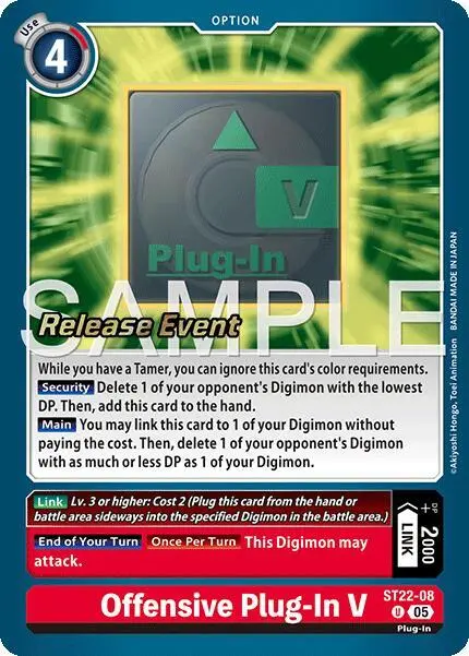 Offensive Plug-In V card art