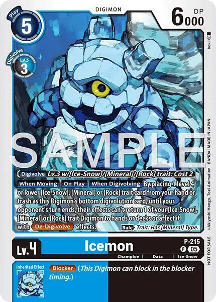 Icemon (Official Store Tournament 2026 Vol. 1) card art