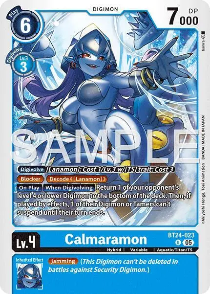 Calmaramon card art