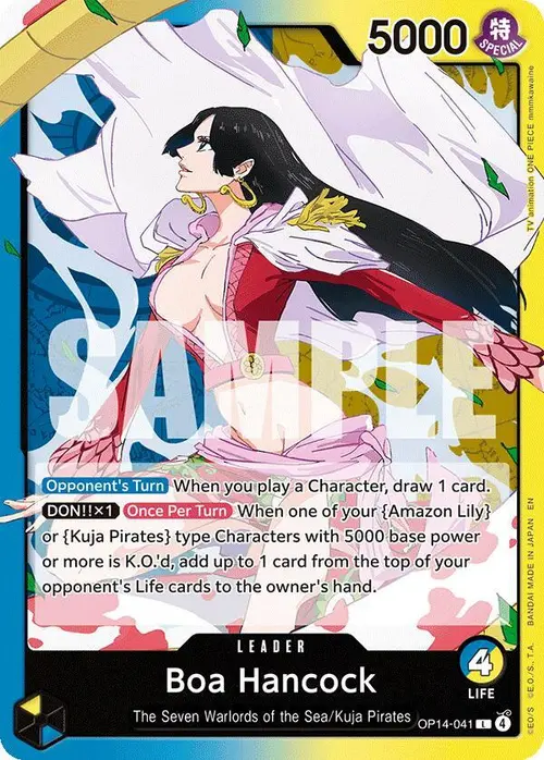 Boa Hancock - OP14-041 card art