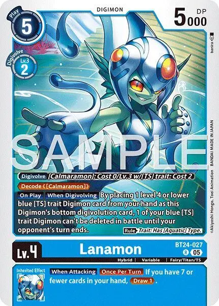Lanamon card art