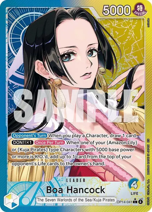 Boa Hancock - OP14-041 (Alternate Art) card art