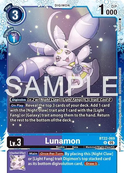 Lunamon (Regulation Battle Vol. 4 Participant) card art