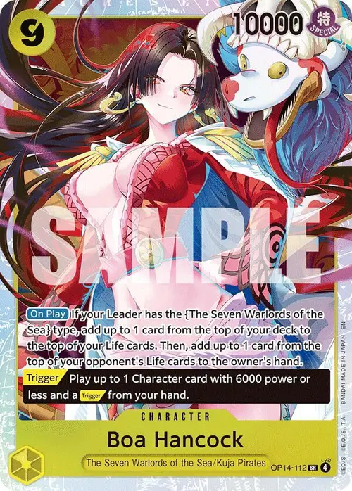 Boa Hancock - OP14-112 card art