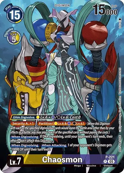 Chaosmon (Time Stranger Box Topper) card art