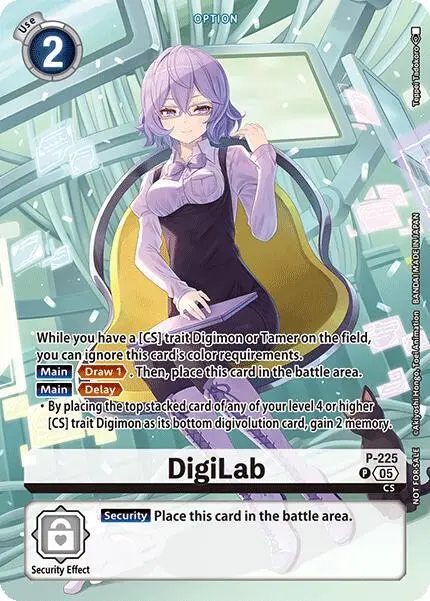 Digilab (Time Stranger Box Topper) card art