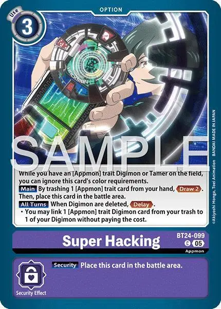 Super Hacking card art