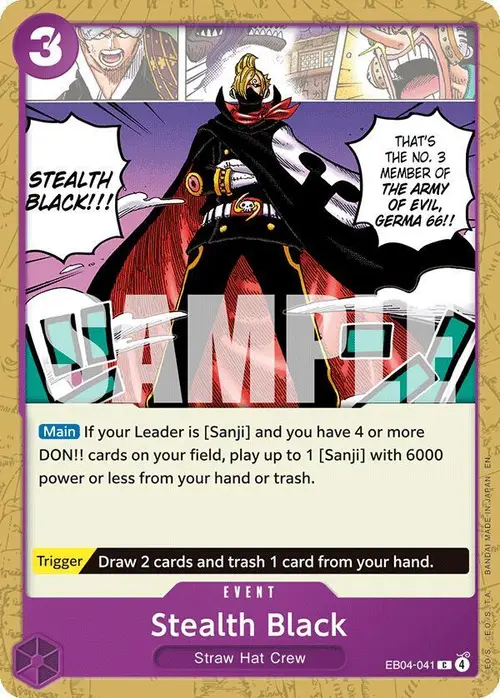Stealth Black card art