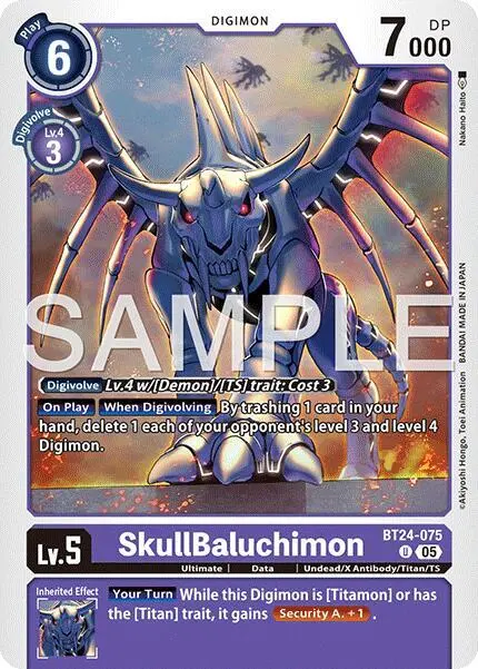 SkullBaluchimon card art