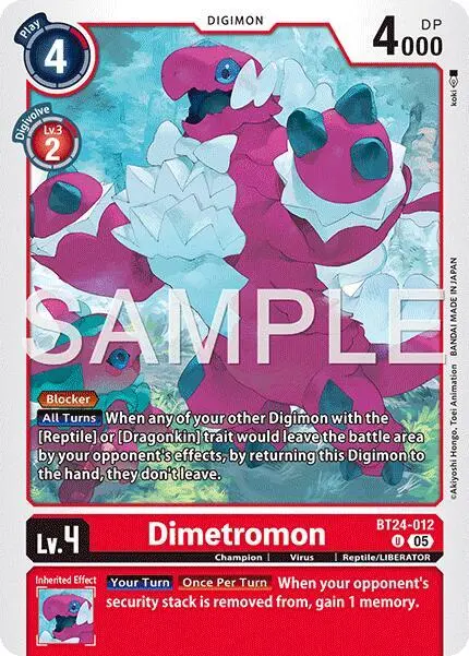 Dimetromon card art