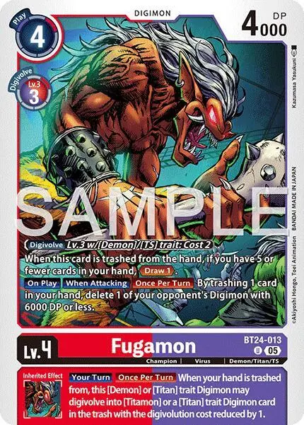 Fugamon card art