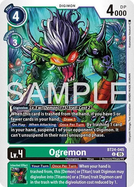 Ogremon card art