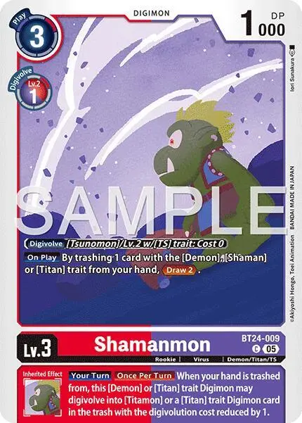 Shamanmon card art