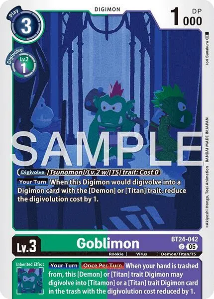 Goblimon card art