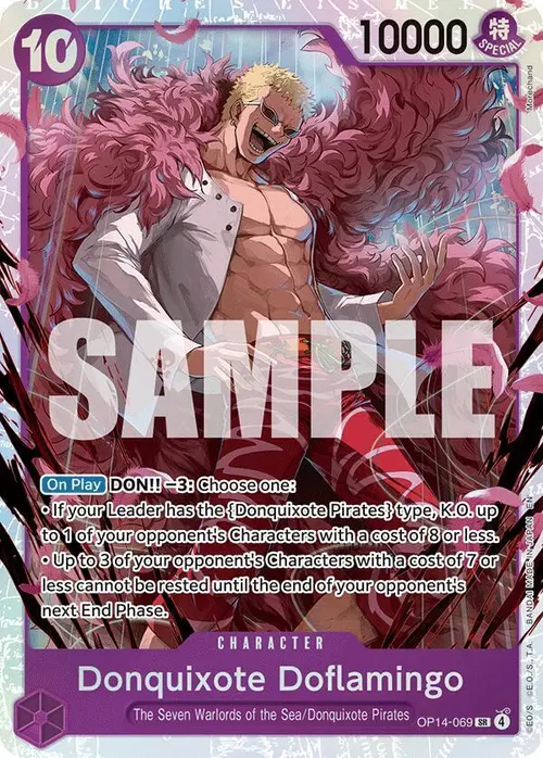 Donquixote Doflamingo - OP14-069 card art
