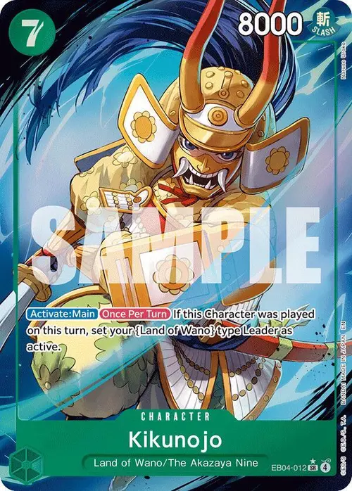 Kikunojo - EB04-012 (Alternate Art) card art