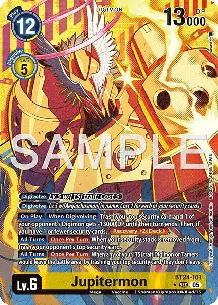 Jupitermon (Alternate Art) card art