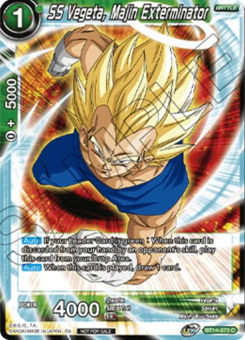 SS Vegeta, Majin Exterminator (Championship 2025 Finals Pack) card art