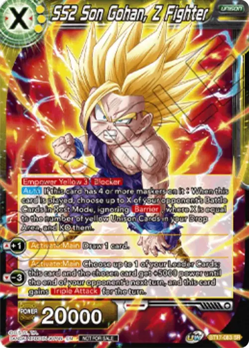 SS2 Son Gohan, Z Fighter (Championship 2025 Finals Pack) card art